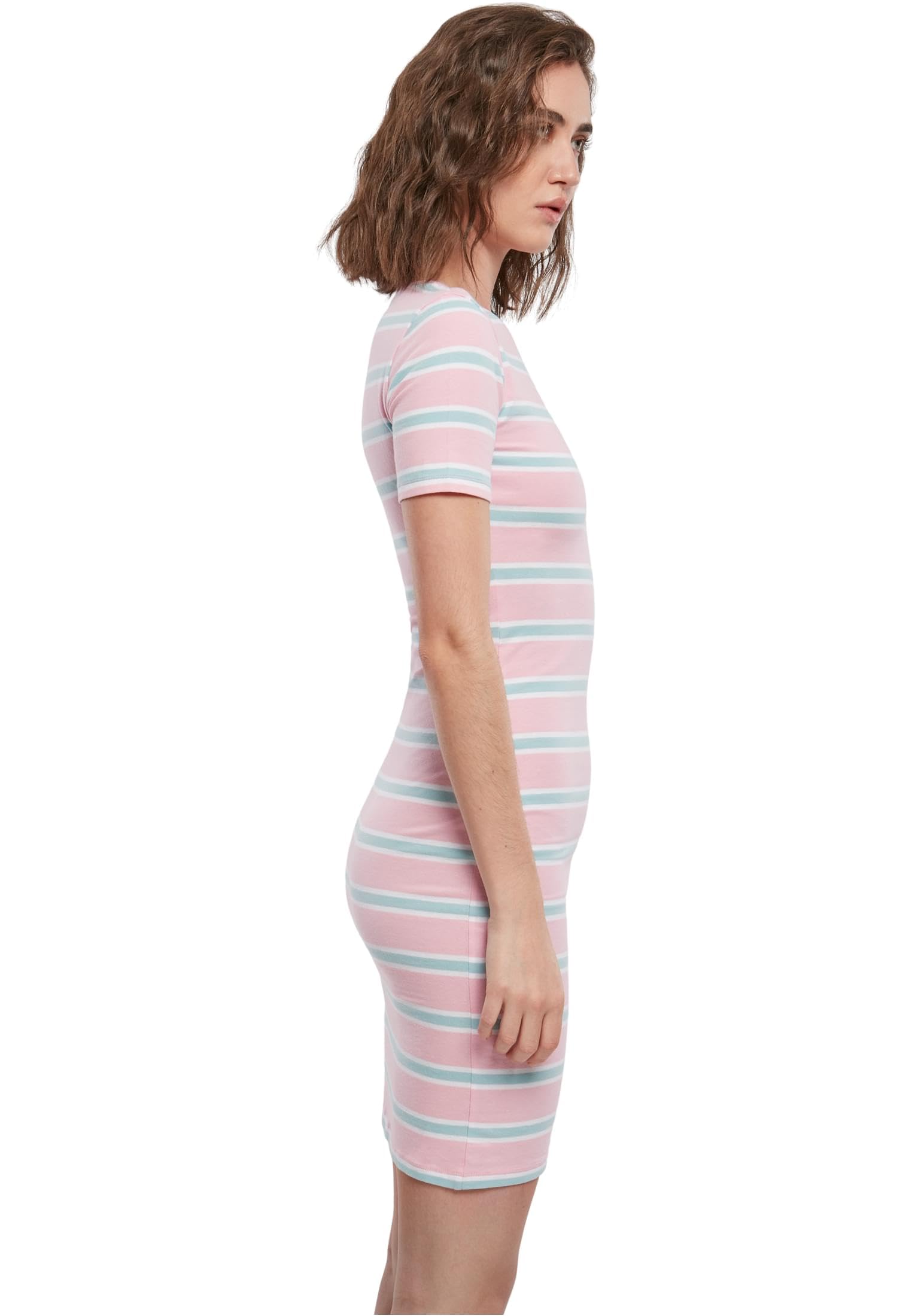 Urban Classics Damen Ladies Stretch Stripe Dress