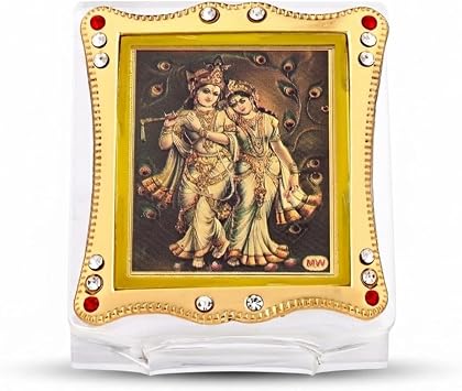 Radha Krishna Idol for Car Dashboard Showpiece Home Decor