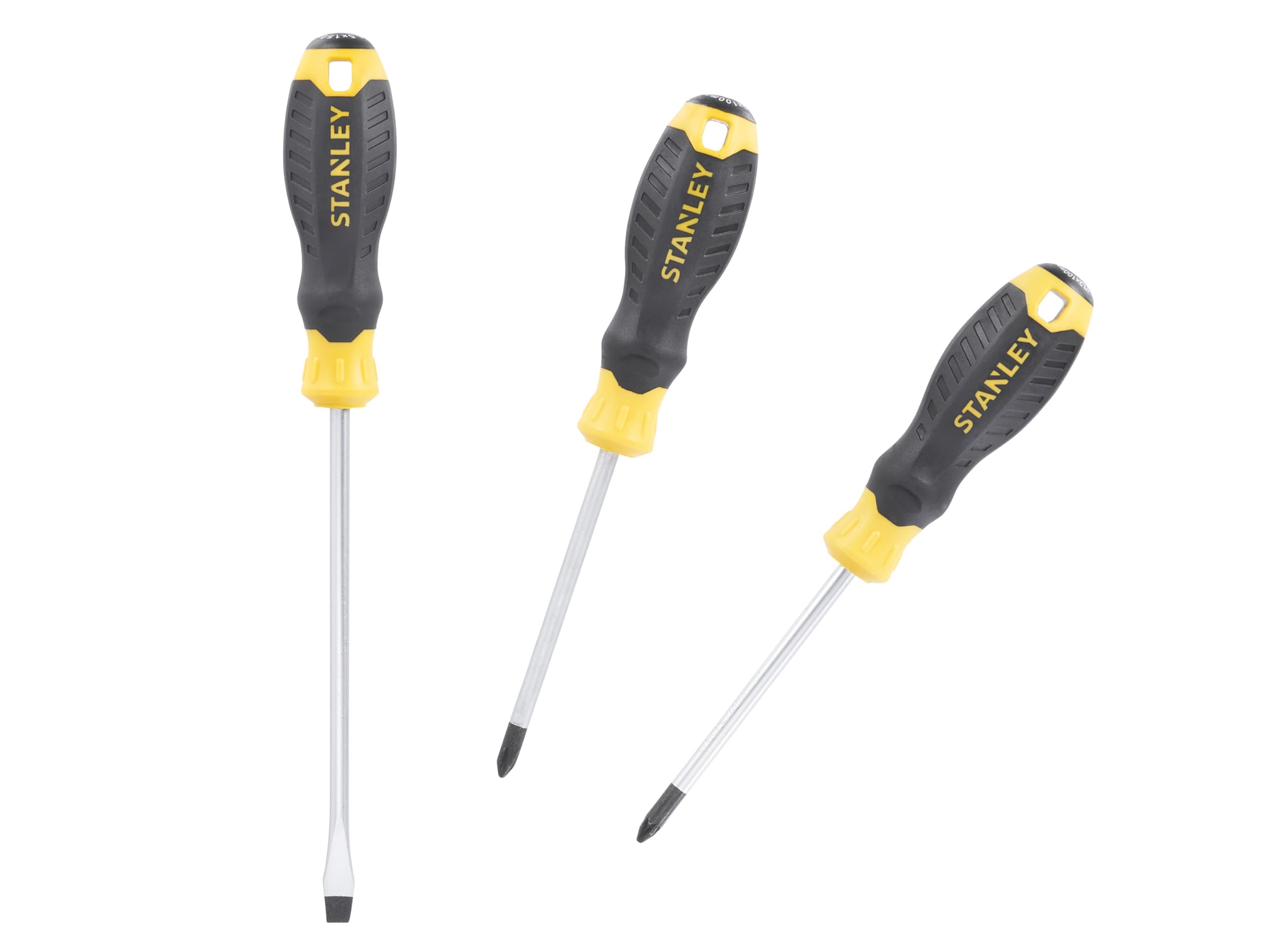 Stanley Cushion Grip™ Screwdriver Set, 3 Piece, Engineered from high-Strength - Image 2