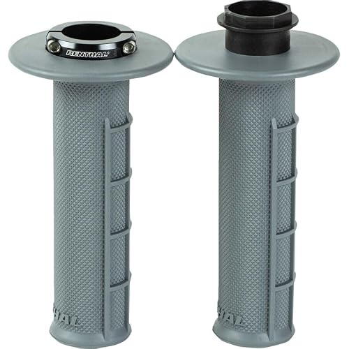 Renthal G235 MX Original Lock-On, Half Waffle Medium Compound MX/Enduro Grips