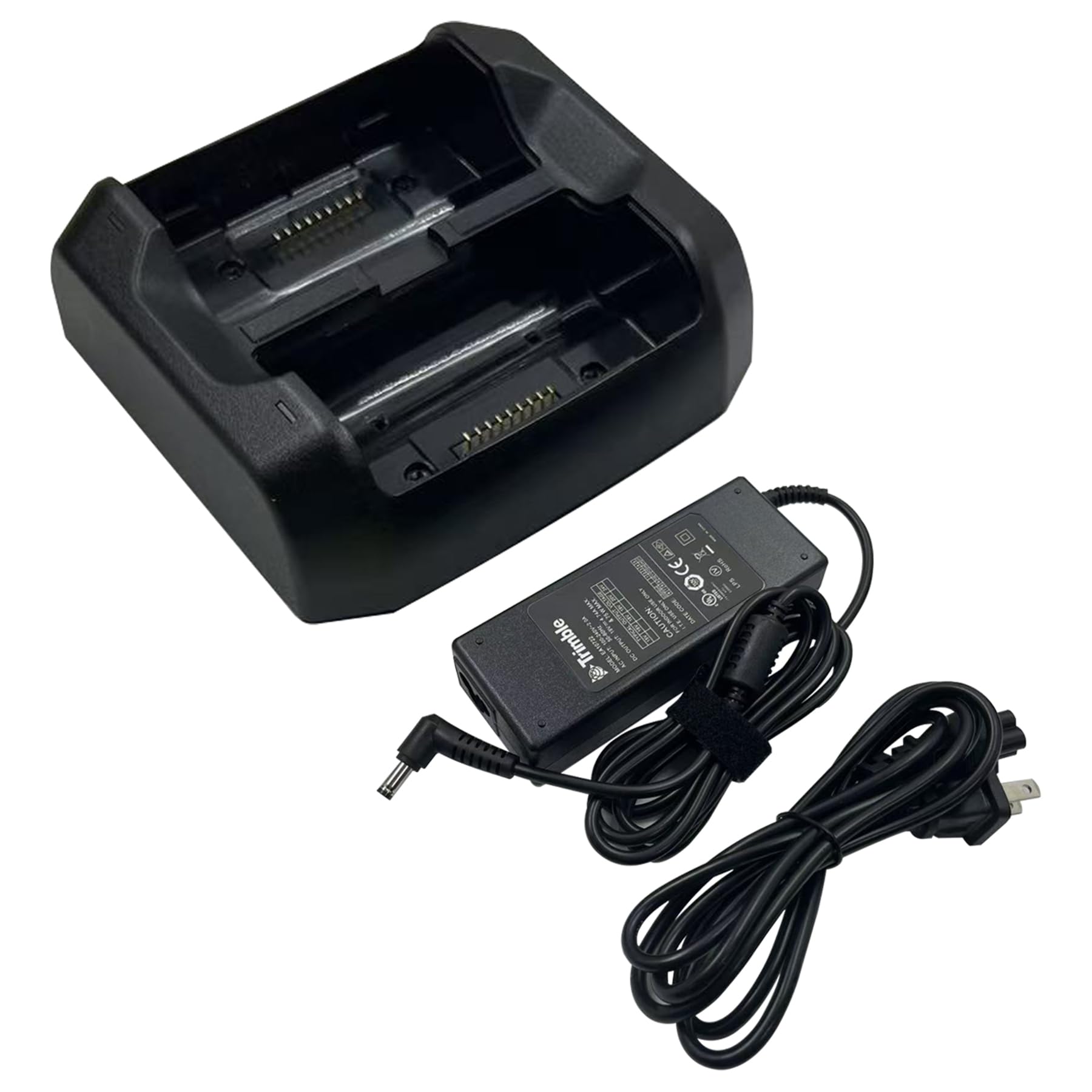 Dual Charger for Trimble TSC7 GPS RTK Data Collector Ranger 7, TSC7 External Charger 121343 121348-01 121300 Battery Charger