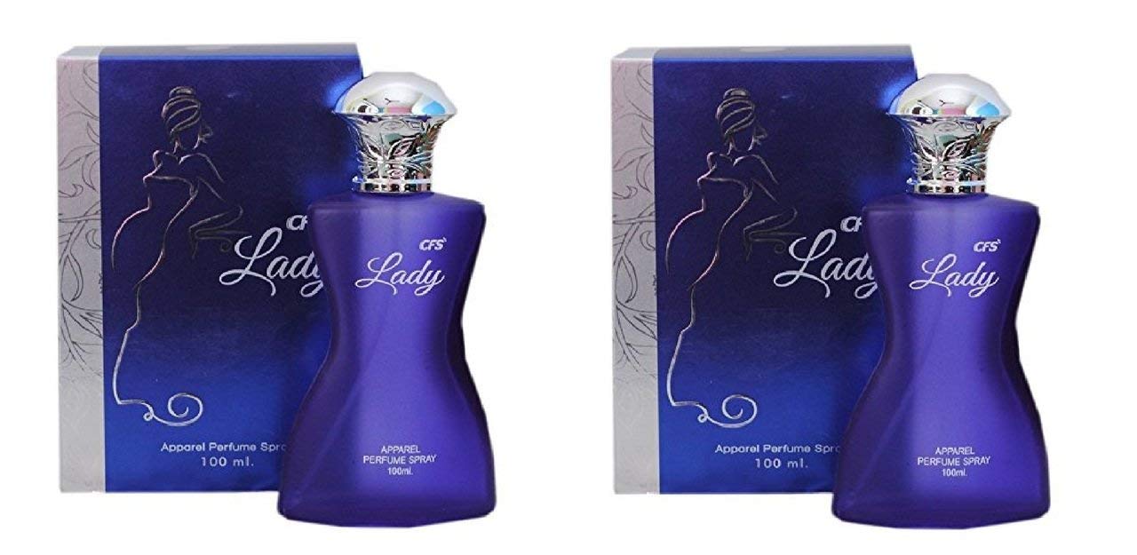 CFS CREATIVE FRAGRANCE SERIES Lady Eau De Parfum Spray Long Lasting EDP For Women, 100ml (Floral)