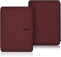 Vista 13 de Funda para Kindle Paperwhite de 6" (10ª generación, versión 2018) - Funda de piel sintética ligera de alta calidad con apagado y encendido