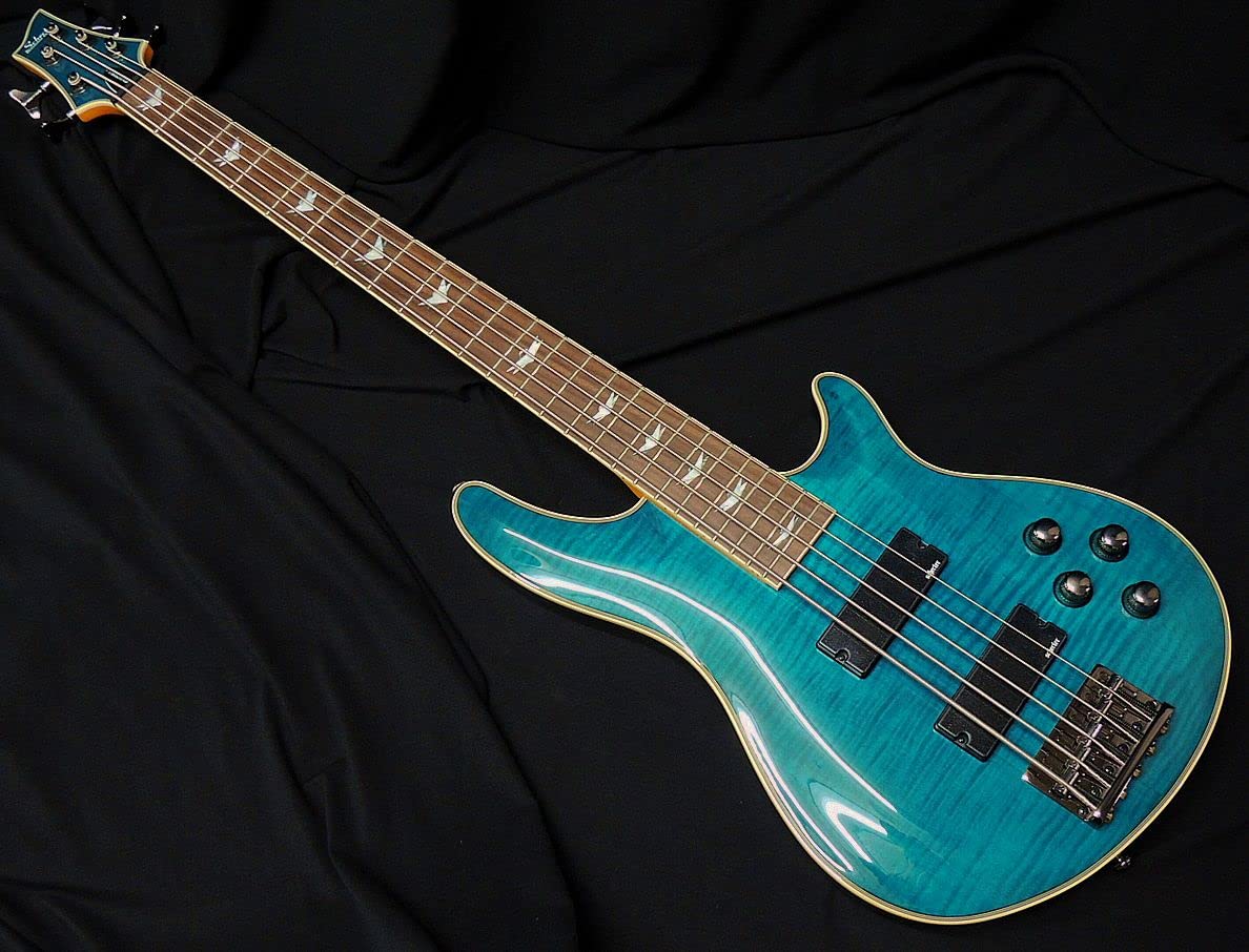 Amazon | Schecter AD-OM5-EXT TOB シェクター エクストリームシリーズ トランスオーシャンブルー エレキベース  5弦ベース アウトレット | エレキベース | 楽器・音響機器