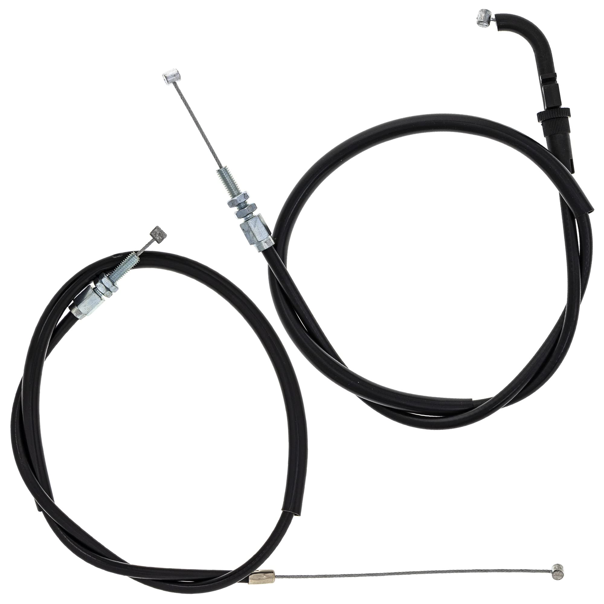 Amazon.com: NICHE Push Pull Throttle Cable Set for Kawasaki Ninja