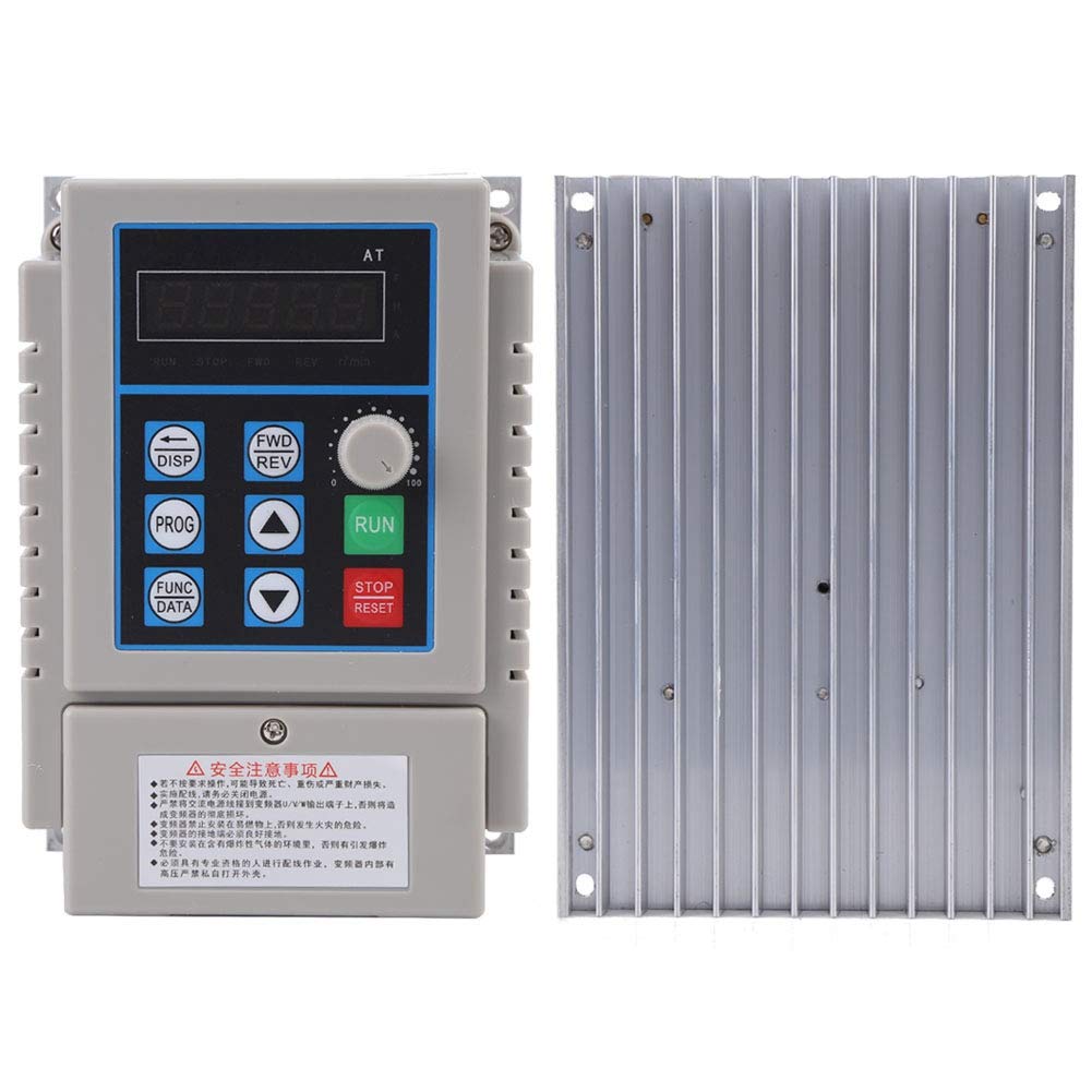 Variador de Frecuencia 0.75kW Controlador de Velocidad
