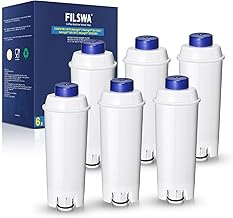Delonghi Water Filter Replacement for Fully Automatic Coffee Machines, Compatible with ECAM Series, Dinamica, Magnifica & Magnifica S/Evo, ETAM Autentica, Eletta Explorer, Prima Donna, Rivelia