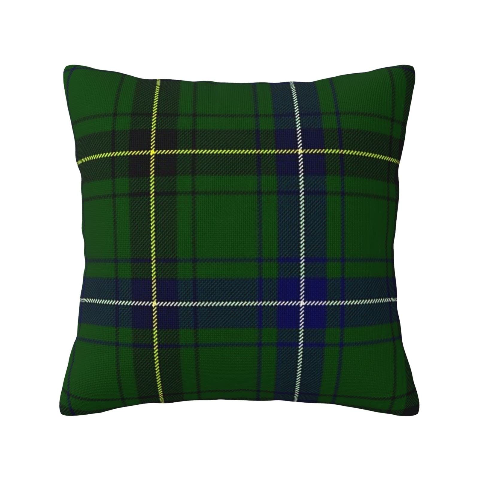 Cushion Cover Clan Henderson Tartan European Classic Linen Pillow Case Pillowcase 45x45cm