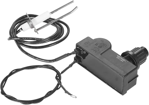 DAGIJIRD BBQ Gas Grill Igniter, 2 Outlet Spark Igniter Ignitor Push Button Kit for Gas Fireplace Grill BBQ Stove