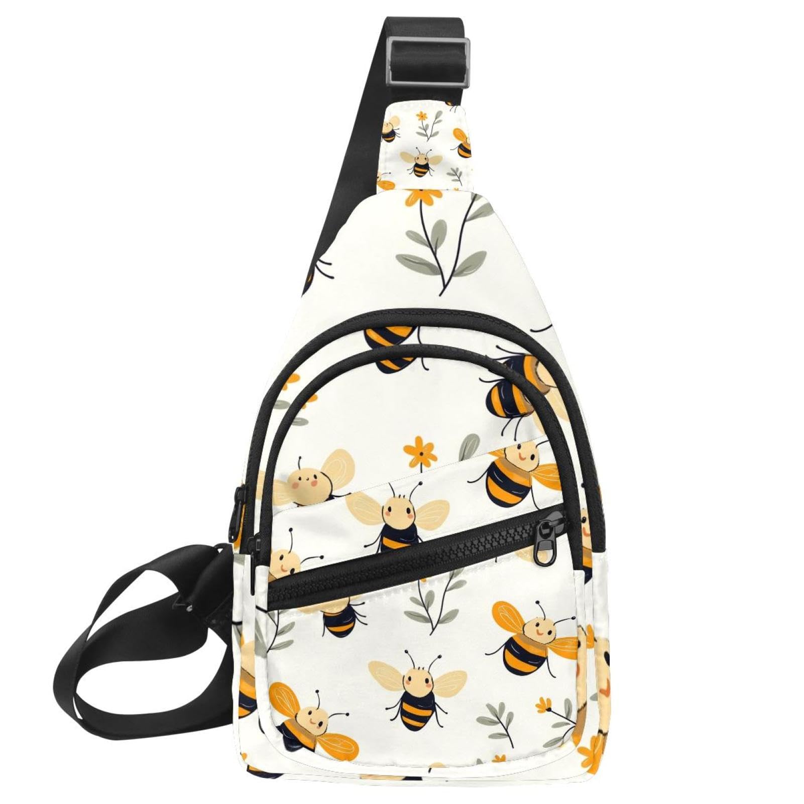 Sac de poitrine méduse colorée pour femme et grand sac de voyage léger à bandoulière - 7