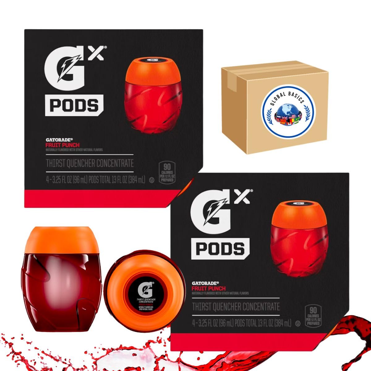 Global Basics Gatorade Gx Pods Gx Hydration System Pack