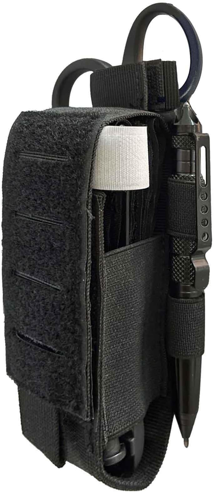 Upgrade Laser Cut 1000D Molle Torniquet Pouch, Tactical Medical Tourniquet Pouch Holster