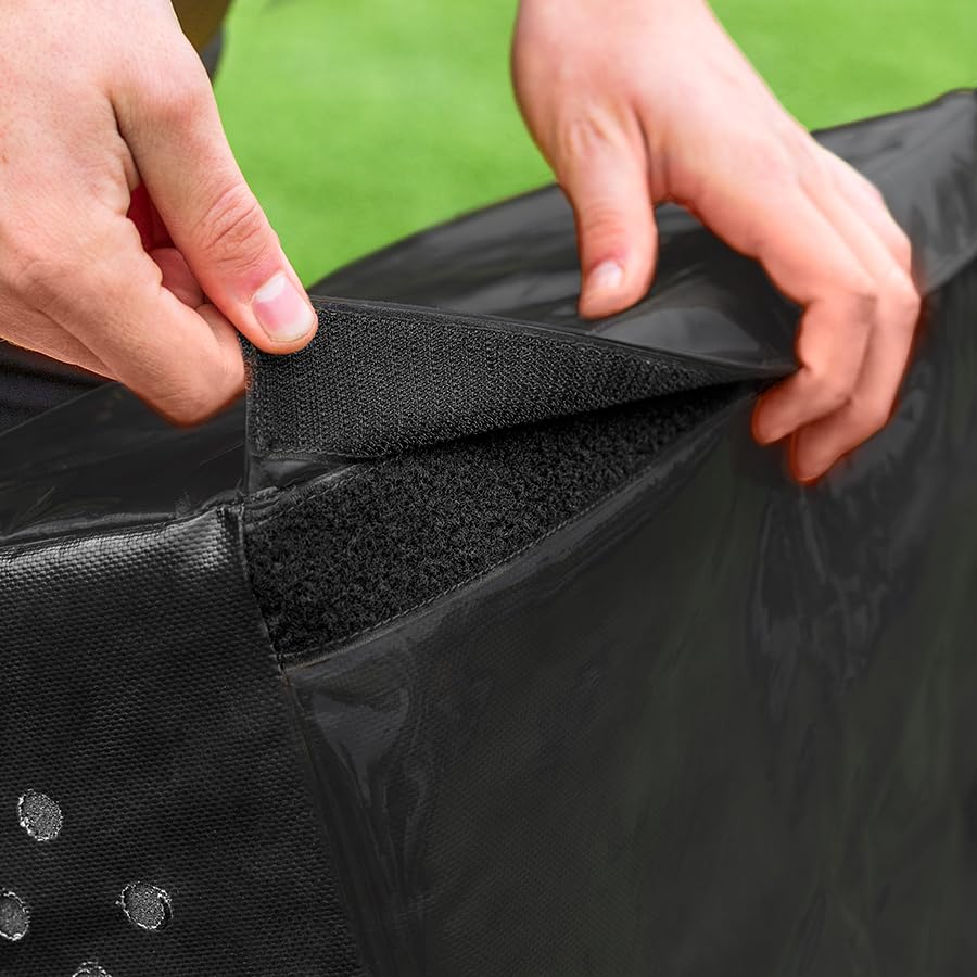 FORZA Bouclier de frappe incurvé de rugby [modèle Pro] – Tapis de pêche en mousse haute densité avec housse en PVC résistant aux intempéries – Junior ou Senior