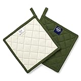 KOORDINIERT: Passende Schürzen, Küchenhandschuhe und Geschirrtücher können zusammen mit diesen Topflappen gekauft werden, um sie zu einem dekorativen Element für Ihre Küche und Ihren Esstisch zu machen. Wir stellen diese Produkte seit über 20 Jahren her und bringen diese Erfahrung nun direkt an Ihren Tisch.