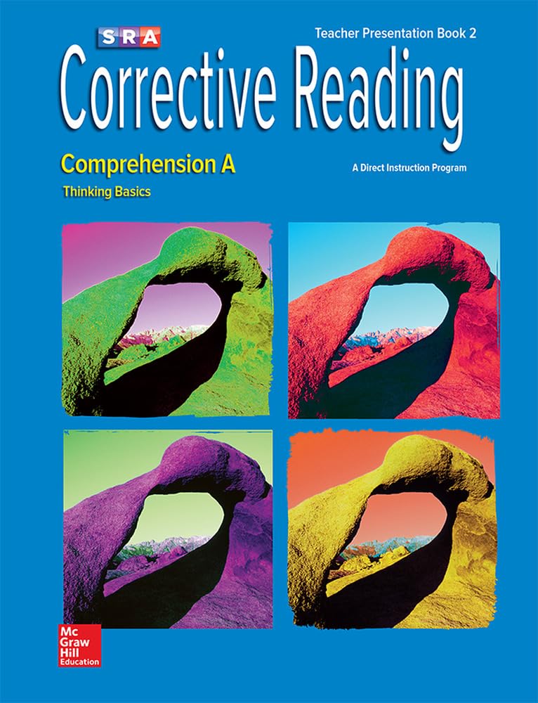 Corrective Reading Comprehension Level A, Presentation Book 2 (CORRECTIVE READING DECODING SERIES)