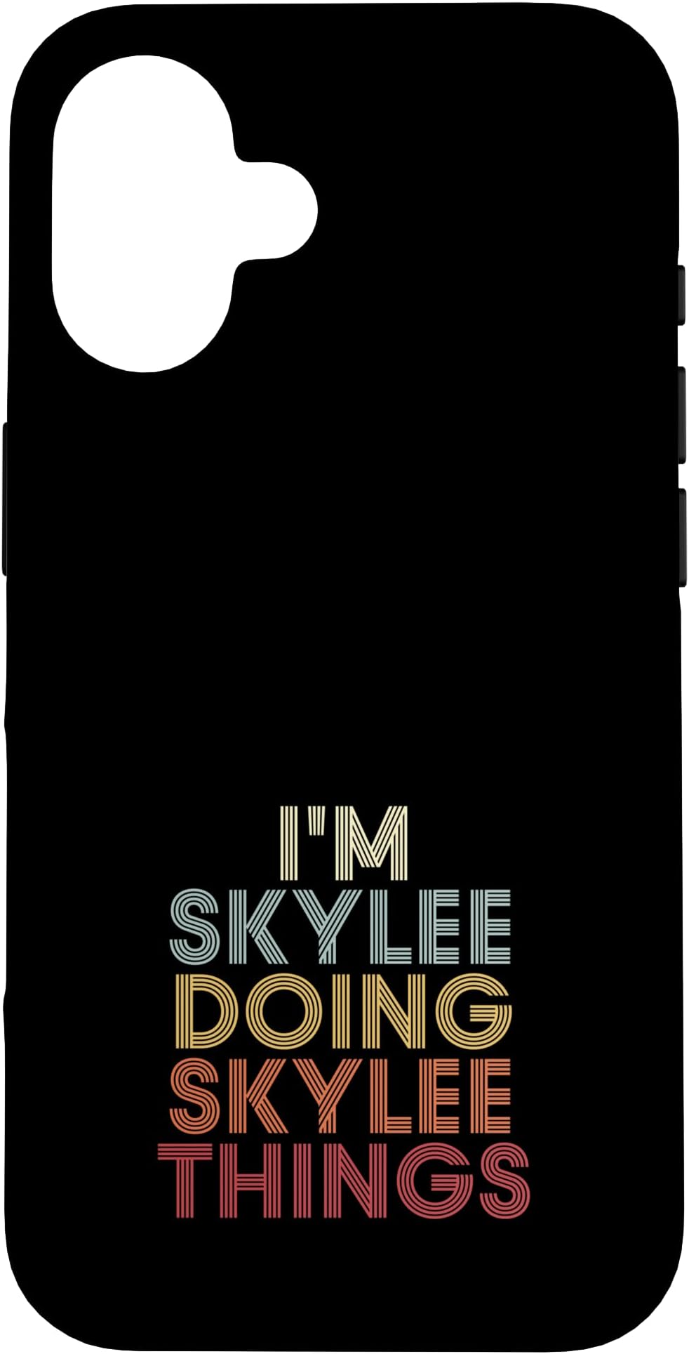 Skylee Name Skylee Personalized Name First Given スマホケース iPhone 16 用