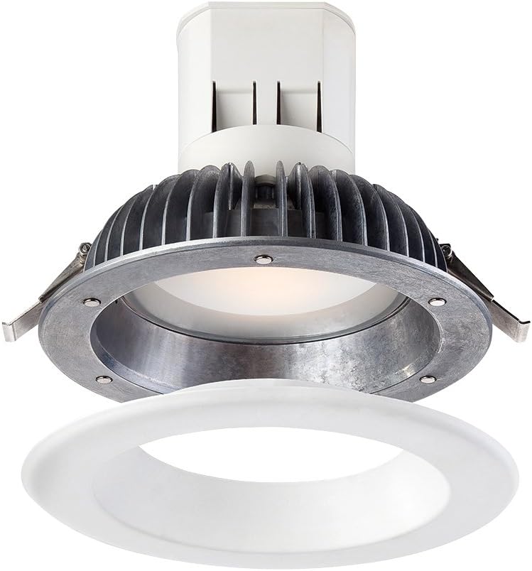 EV608941WH50 Easy Up 6" 5000K Daylight 93 CRI Integrated LED Recessed Light with J-Box (No Can Needed), 6 inches,
