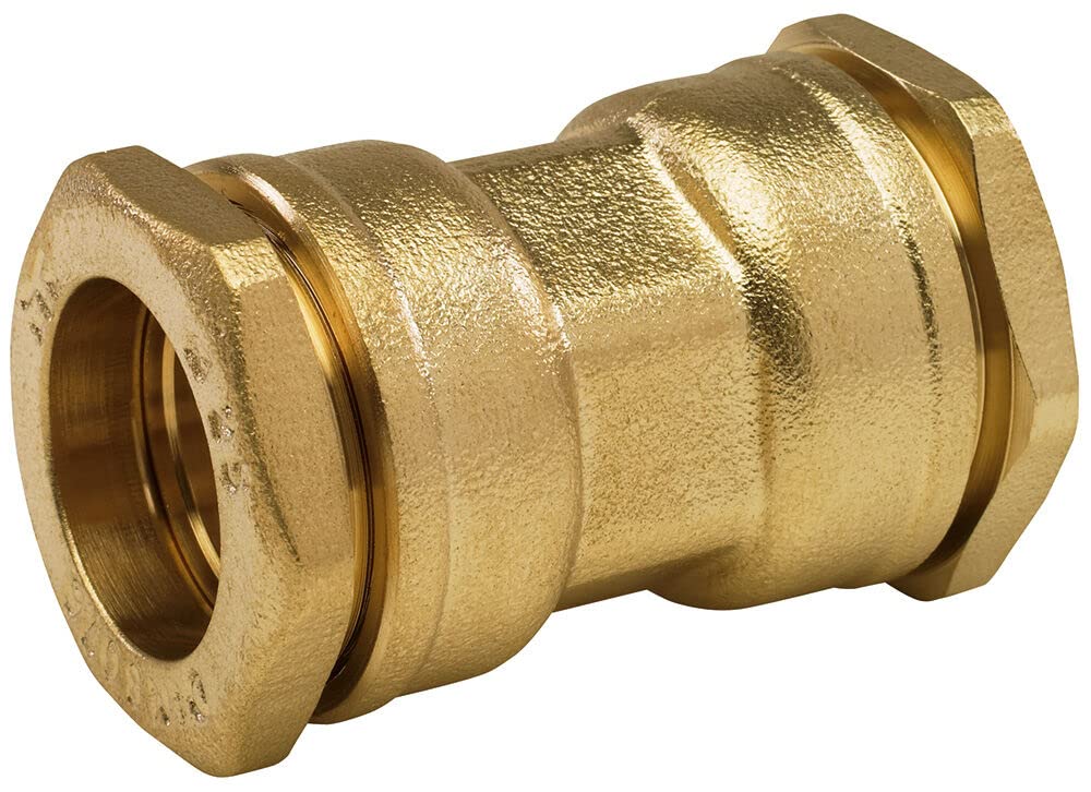 Manchon double écrou intérieur 40 x 40 Arc Série laiton pour tube
