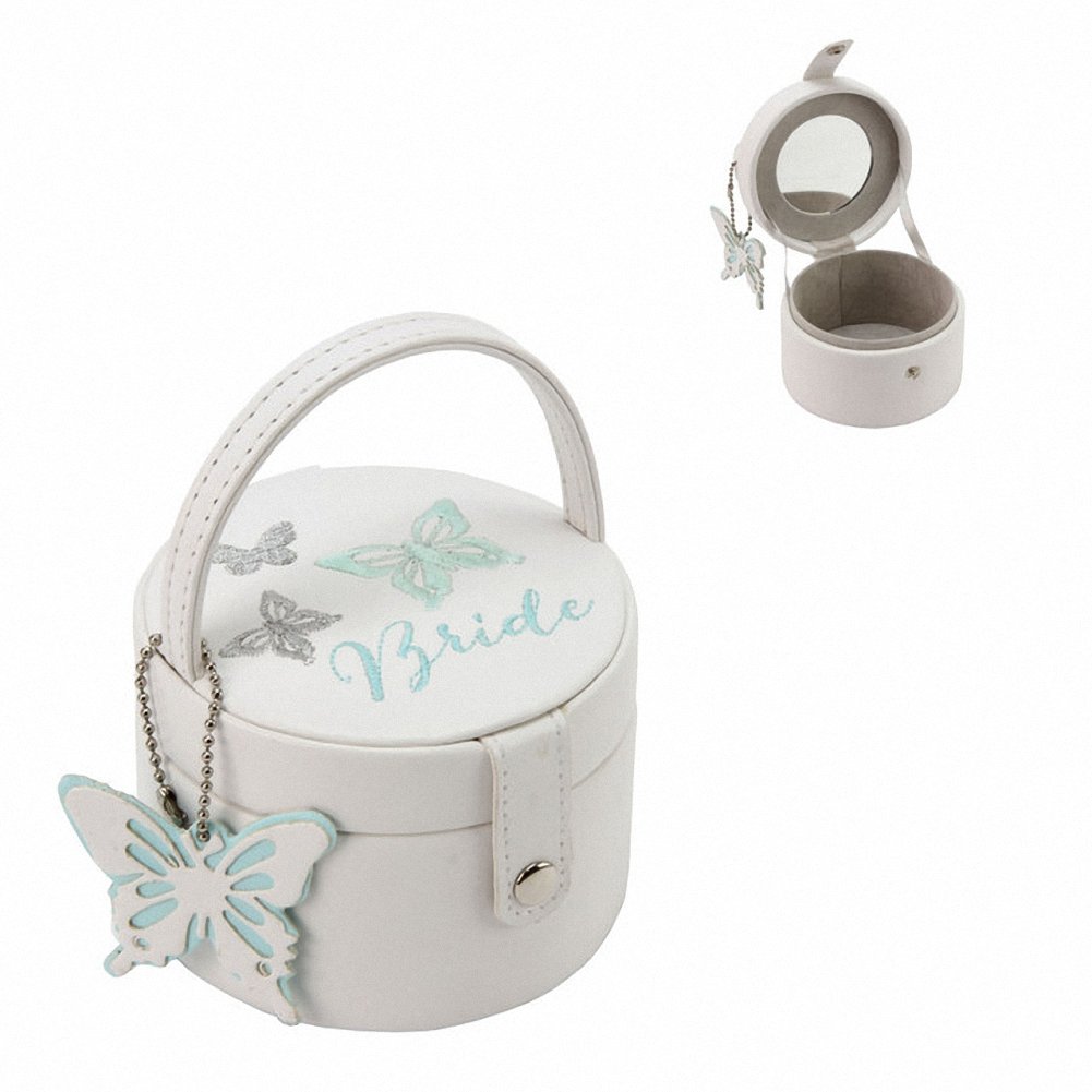 Widdop Bingham White Juliana "Wings Of Love" Wedding Jewellery Box - Bride