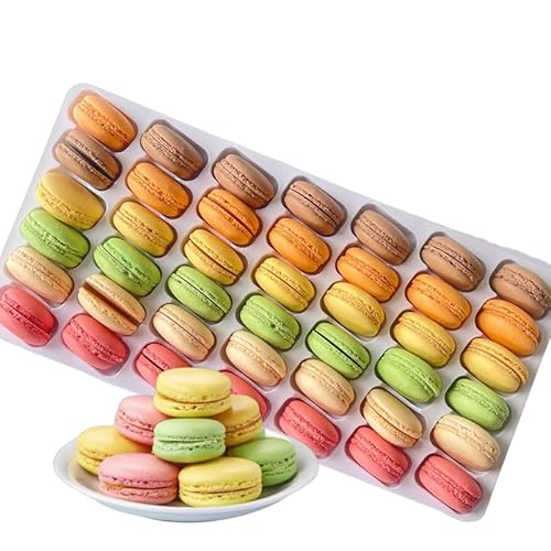 French Macaron Gift Box Cake– Assorted Flavors, Luxury Gourmet Cookies,