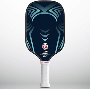 American Pickleball Paddle | USAPA Approved, T700 Carbon Fiber Durable Surface for Power, Spin & Control | Lightweight Design for Comfortable Play Skill Levels