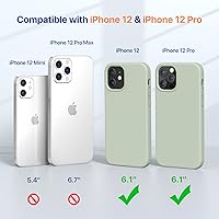 Vista 789 de Miracase Funda diseñada para iPhone 13 Pro Max con protector de pantalla, [forro de microfibra suave antiarañazos], funda protectora de silicona
