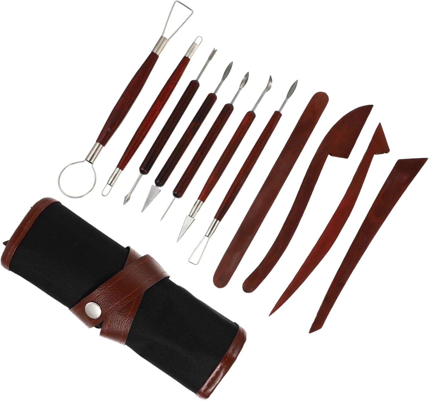 OSALADI 1set Pottery Tools Clay Sculpting Kit for Carving Modeling and Shaping Versatile Clay Sculpting Tools for Beginners and Professionals