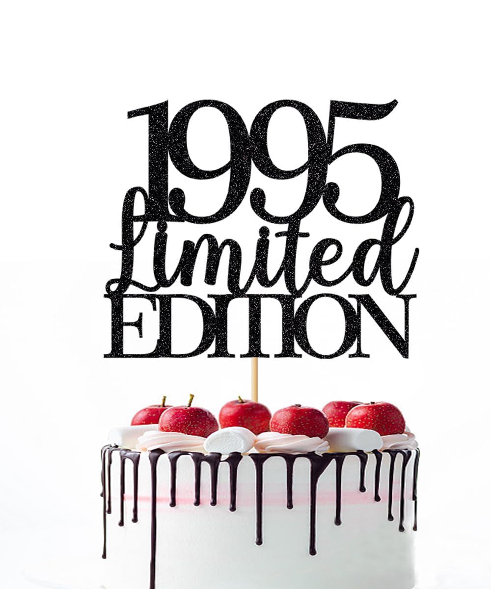 Snapklik.com : Limited Edition 1995 Cake Topper,30th Birthday Cake ...