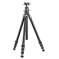 Vanguard Veo 5 264AB160S - Treppiede da viaggio in alluminio, testa a sfera