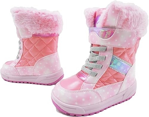 Amazon ムーンスター Wpc65 キッズ ジュニア スノーブーツ 女の子 Pink 18 0cm Moonstar ムーンスター ブーツ