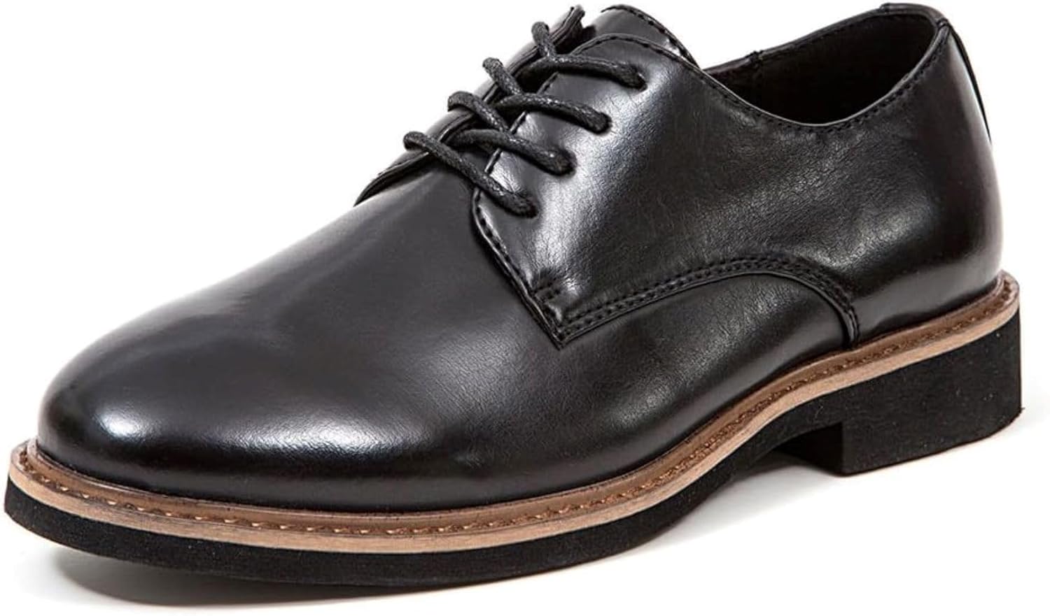 Deer Stags Boy's Denny Oxford, Black, 12 Medium US Little Kid