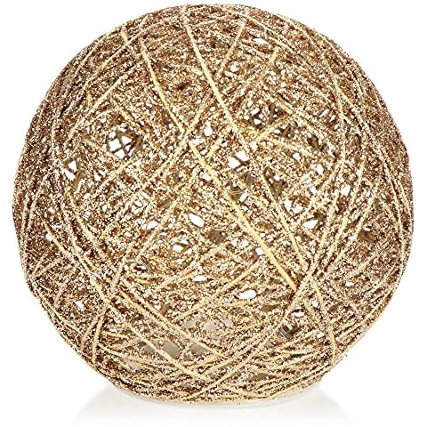 COM-FOUR® Bola de algodón LED con función de Temporizador Cover