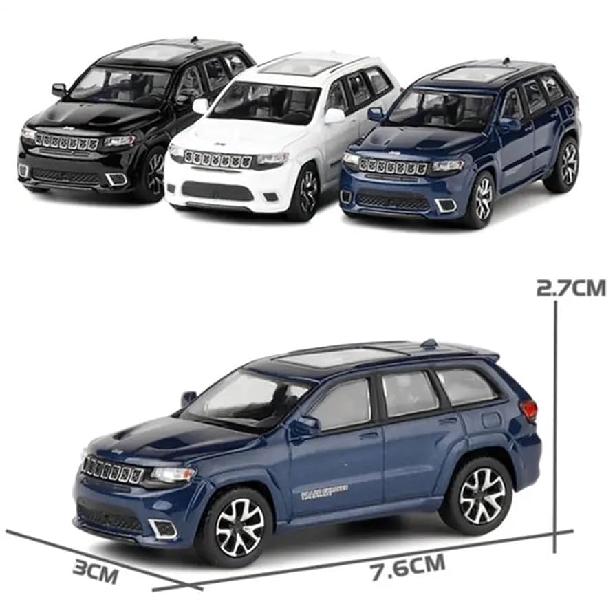 Amazon | ミニカー スケールモデルカー 1:64 ジープグランド