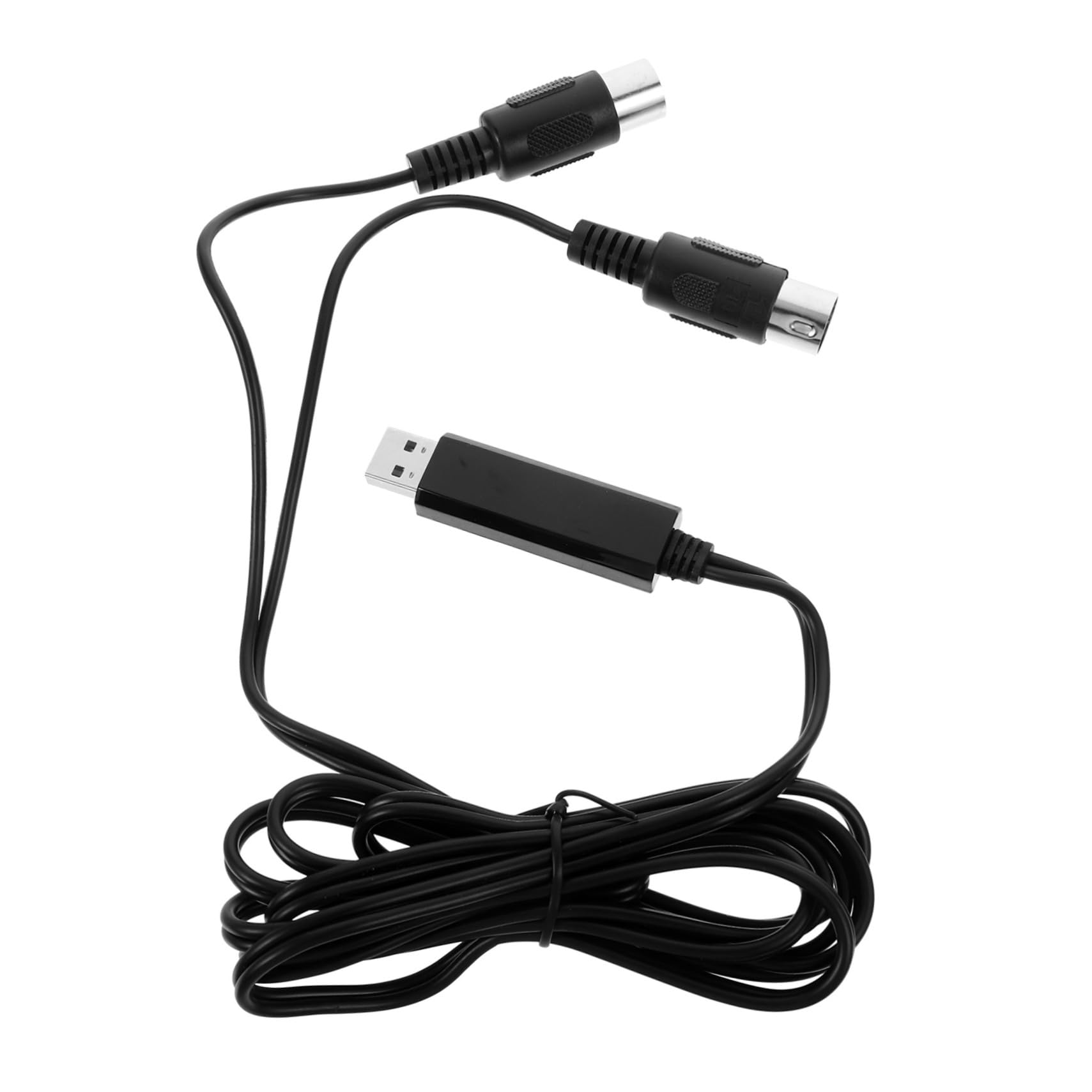 BESTonZON Tastiera USB 2 Pz Convertitore Di Pianoforte Cavo Midi Usb Tastiera Del Pianoforte Elettrico Convertitore Cavo Usb Midi Minipc Pianoforte Midi Interfaccia Midi Piccolo Computer