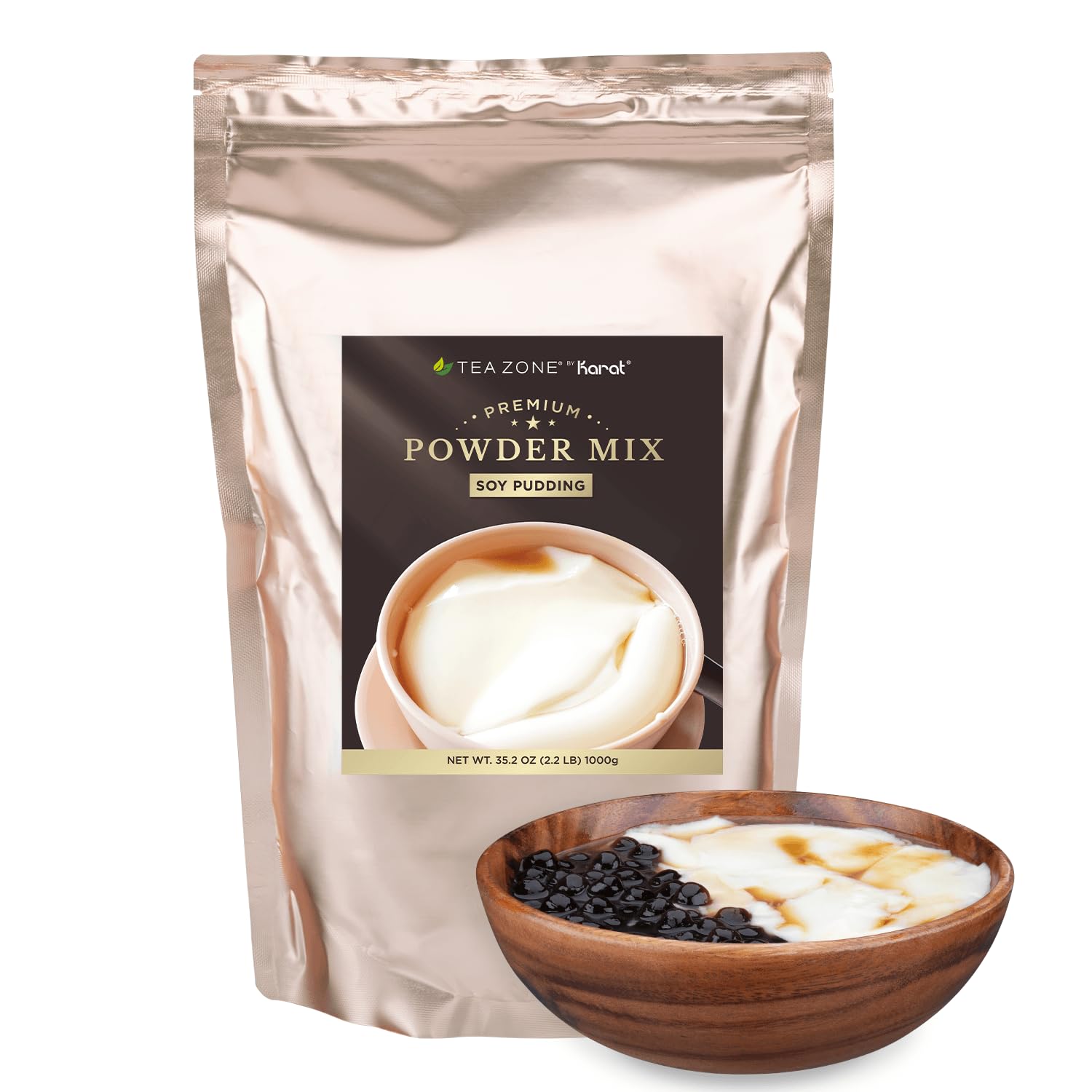 Tea Zone Soy Pudding Powder, Pudding Mix Powder - Bag (2.2 lbs), P1095