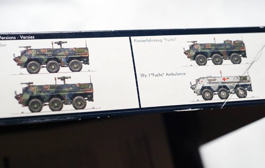Amazon.co.jp: 1/35 TPz1 FUCHS レベル フクス装甲兵員輸送車