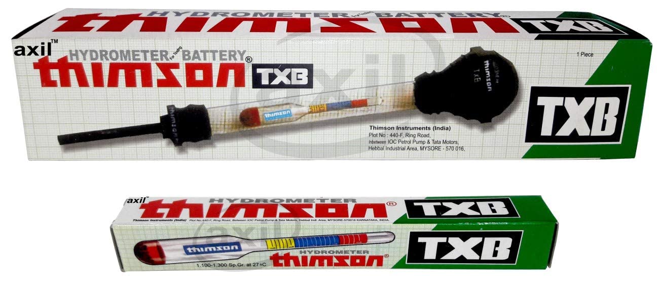 Bombey Scientific Thimson TXB Inverter Battery Hydrometer (pack of 1)