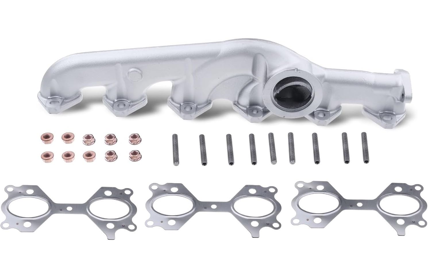 COLECTOR de ESCAPE (REFORZADO) compatible con BMW serie 5 E60 525d / 530d - compatible con referencias 11627788422 11622248166 18407788422 7788422 2248166 7788422