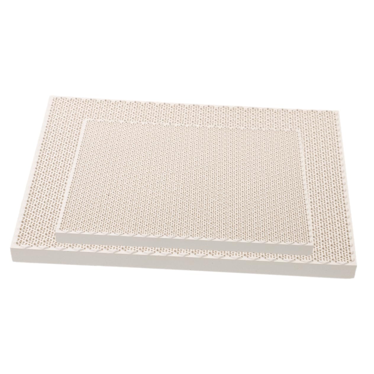 Plaque de soudure en quartz réfractaire nid d'abeille haute performance pour bijoux