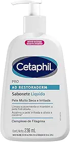 Cetaphil Pro AD Restoraderm Sabonete Líquido Hipoalergênico 236 ml