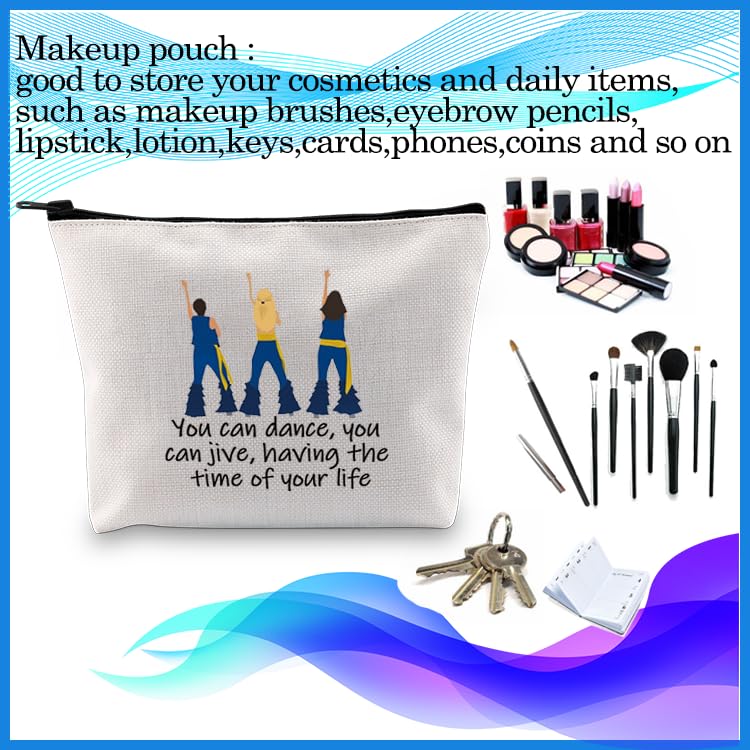 PXTIDY Mamma The Musical Inspired Gift You Can Dance You Can Jive Dancing Queen Quote Cosmetic Bag Mia Musical Lover Gift - Image 3