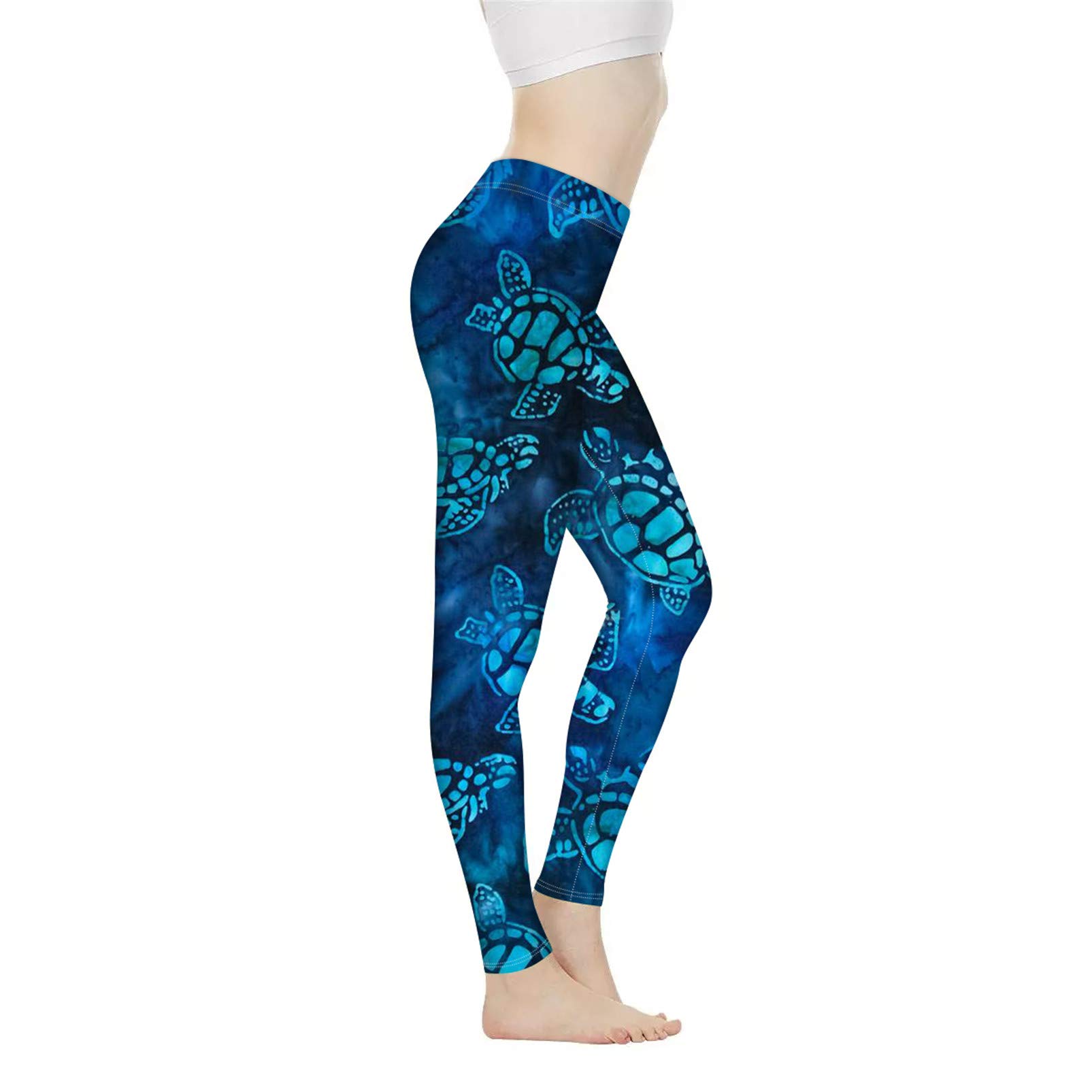 UZZUHIWomen High Waisted Leggings Pants for Workout Yoga Jogging Sports Soft Stretch Size XS-3XL