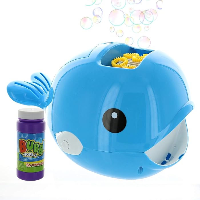 Buy GIFTEXPRESS Bubble Machine Whale, Electric Bubble Blower, Automatic