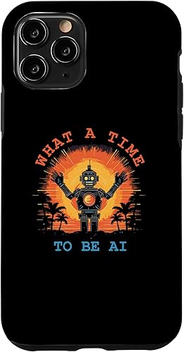 iPhone 11 Pro What a time to be AI - Python Artifical Intelligence Nerd Case