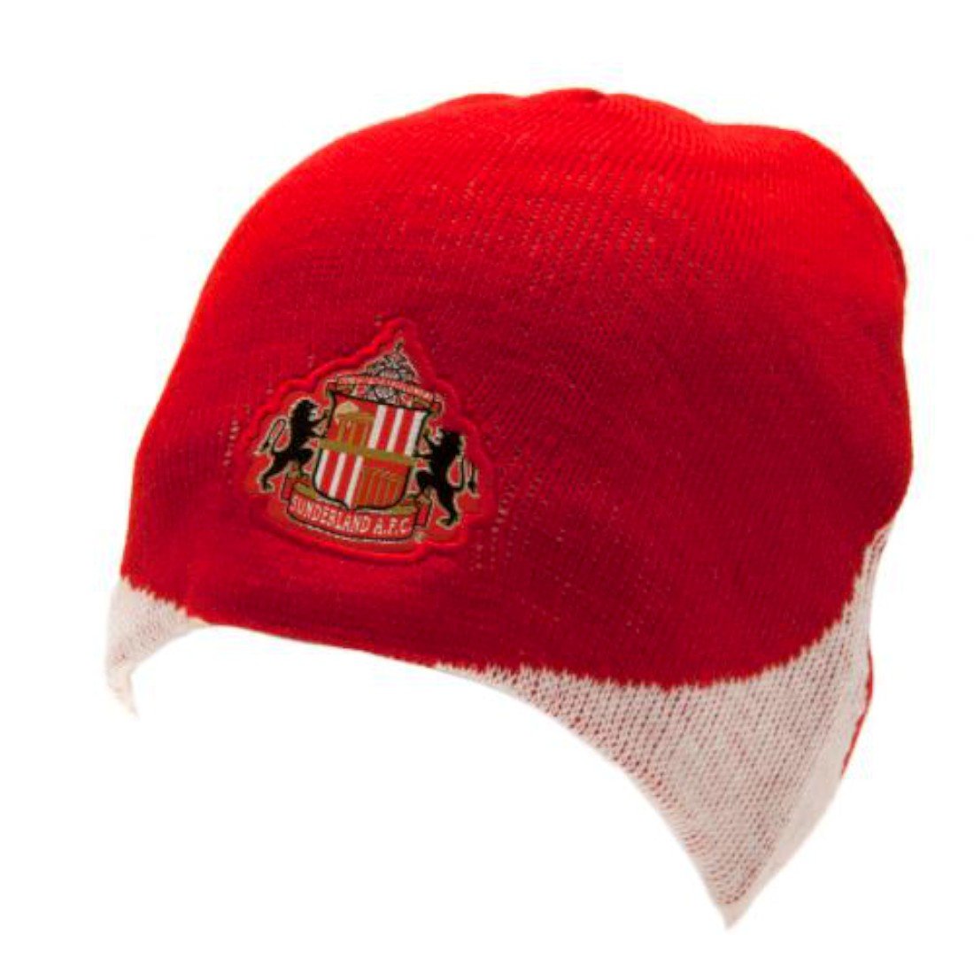 Sunderland A.f.c. Red Sunderland F.c. Knitted Hat Wn