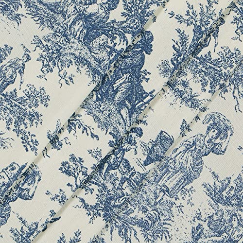 Cortinas térmicas contra el frío y calor Waverly, estampado floral aciano, 132 x 213 cm 6