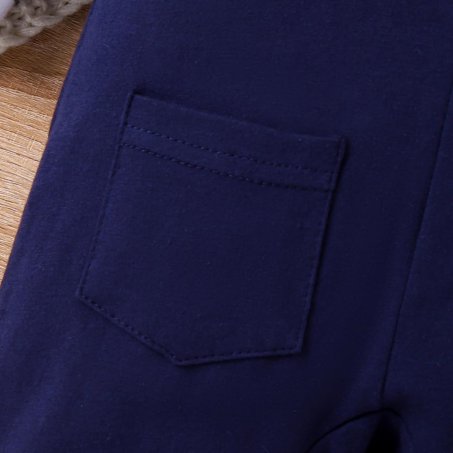 Baby Boy Clothes Newborn Outfits Fall Winter Striped Romper Infant Cartoon Overall Adjustable Suspender Pants Set - Image 7