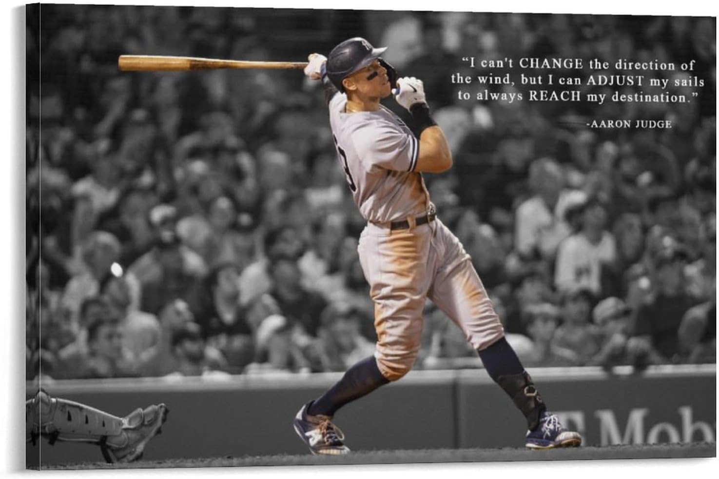 Aaron Judge Poster Print Baseball Motivational Posters