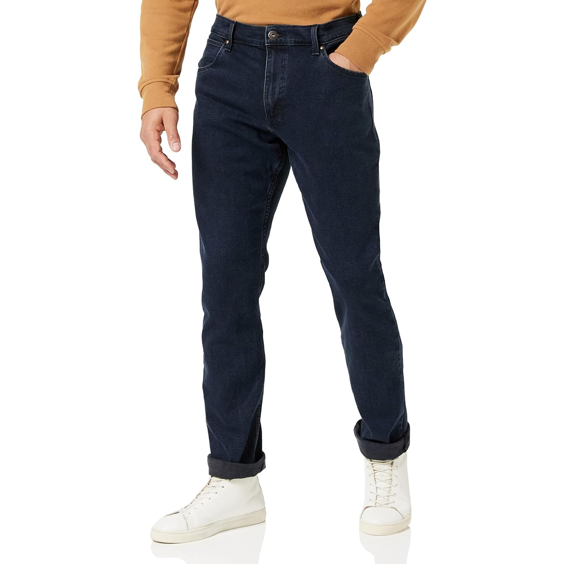 Wrangler Red Kabel Regular Jeans Uomo