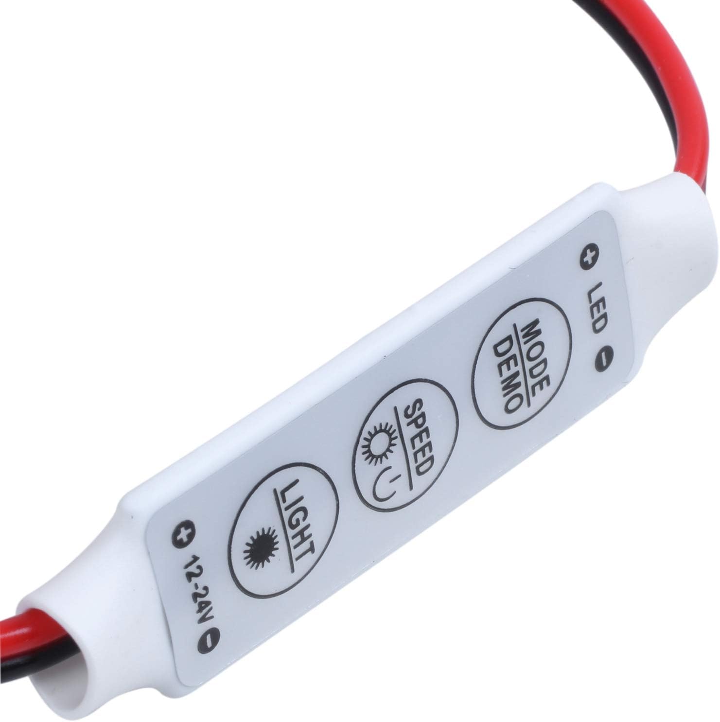 LED Dimmer 12A 12V-24V for LED Strips Monochrome Controller